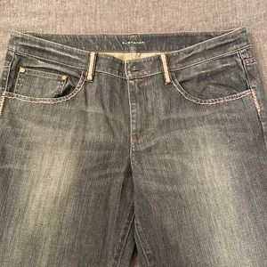 Elie Tahari straight leg jeans